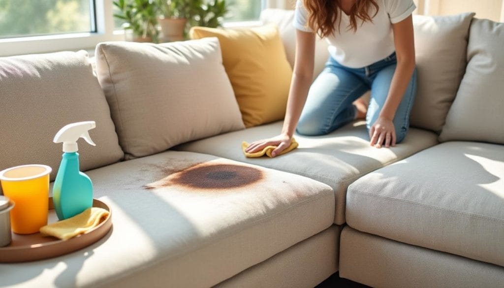 découvrez des astuces pratiques et efficaces pour enlever les taches sur votre canapé en tissu. suivez nos conseils étape par étape pour restaurer l'apparence de votre mobilier et prolonger sa durée de vie.