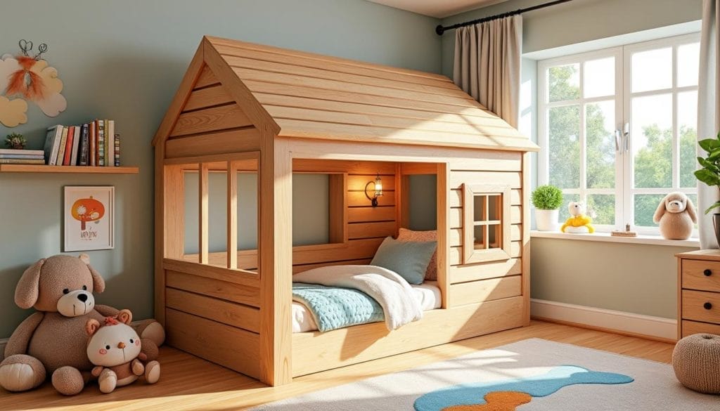 découvrez comment fabriquer une adorable cabane lit en bois pour enfants grâce à notre guide détaillé. des étapes simples et des conseils pratiques pour créer un espace de jeu et de sommeil unique qui réjouira vos enfants et embellira leur chambre.