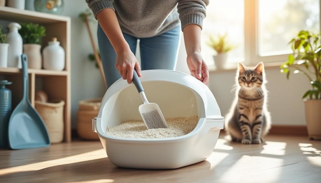 découvrez nos conseils pratiques pour nettoyer efficacement la litière de votre chat, assurer son bien-être et maintenir une maison propre. astuces simples pour une litière fraîche et sans odeur !