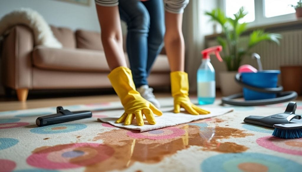 découvrez des astuces pratiques et efficaces pour nettoyer le vomi sur un tapis. apprenez les meilleures méthodes, produits à utiliser et conseils pour éliminer les taches et odeurs, afin de retrouver un tapis propre et frais.